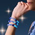 Ultramarin | 925er Sterlingsilber | Armband mit leuchtenden Farbverlaufsherzen